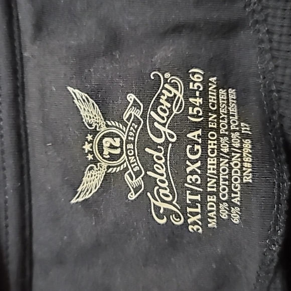 Black Ribbed Top - Picture 2 of 3